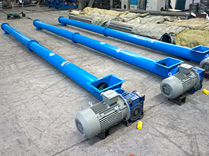 主要用于输送粉状、颗粒状和小块状物料